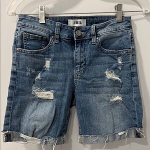 JBD by Just Black Denim Distressed Denim Shorts Size XS